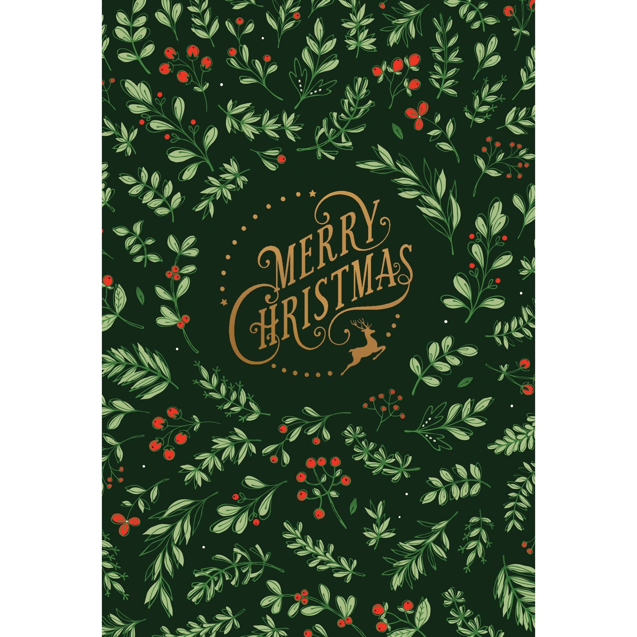 Wish You A Very Merry Christmas Christmas Card Brother & Family